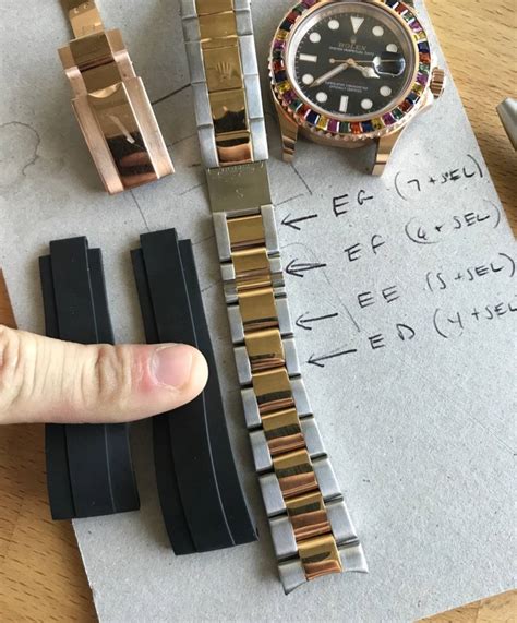 rolex oysterflex band watches|oysterflex size chart.